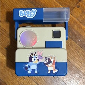 Bluey Kids Instant Camera - Blue and Cream